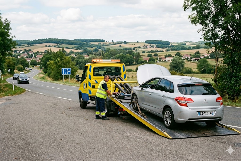 Prix dépannage urgence route nationale