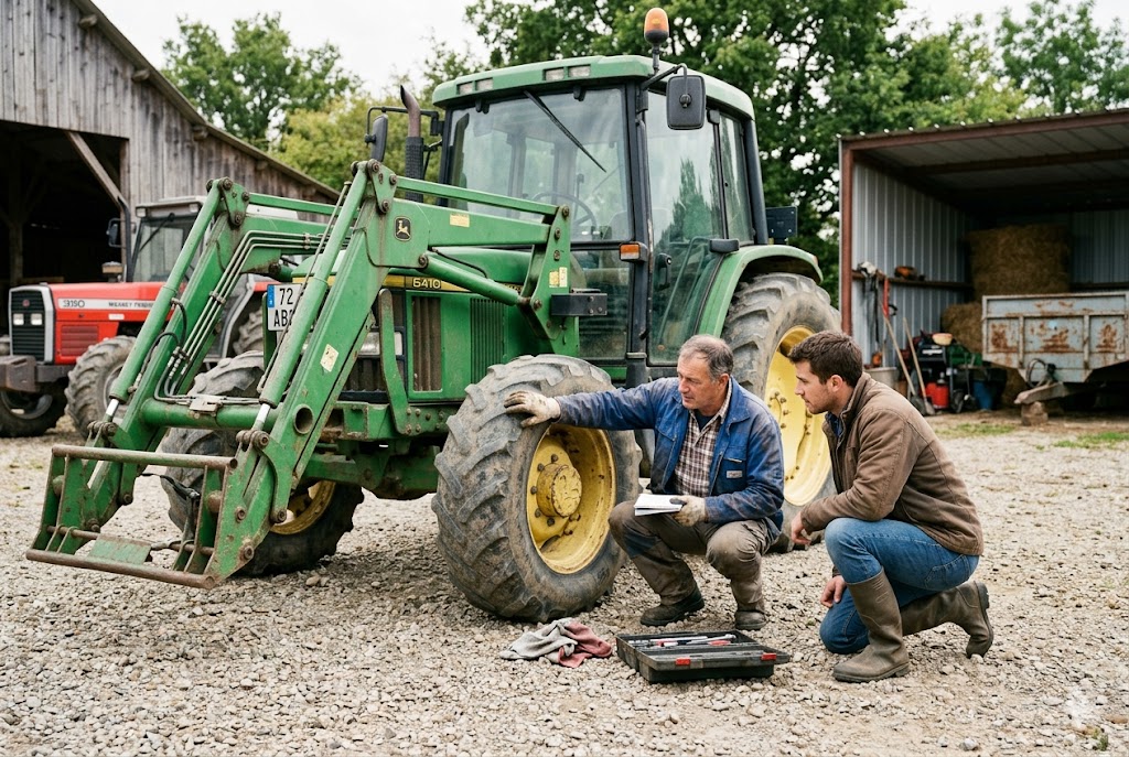 tracteur d'occasion à petit prix