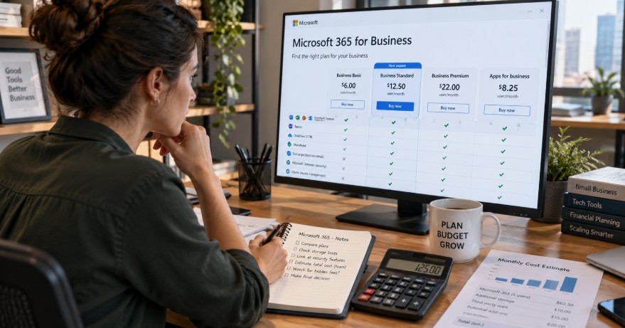 Analyse des prix Microsoft 365