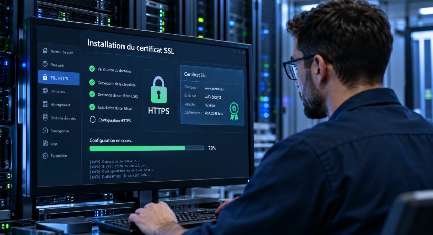 Installation d’un certificat SSL